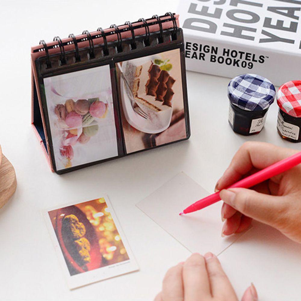 Populer 68saku Stand-up Album Foto Indah Holder Multicolor Gambar Case Untuk Untuk Lomo