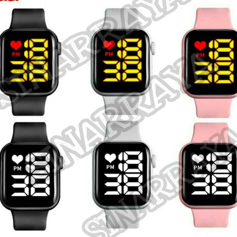 JAM TANGAN DIGITAL VIRAL TRENDING BEST SELLER RUBBER UNISEX SR099