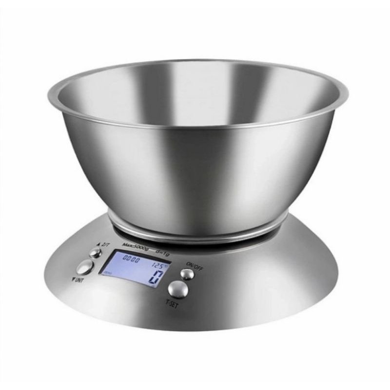 IDEALIFE IL 210B Timer &amp; Bowl - Timbangan Kue / Dapur Digital 5kg ORIGINAL