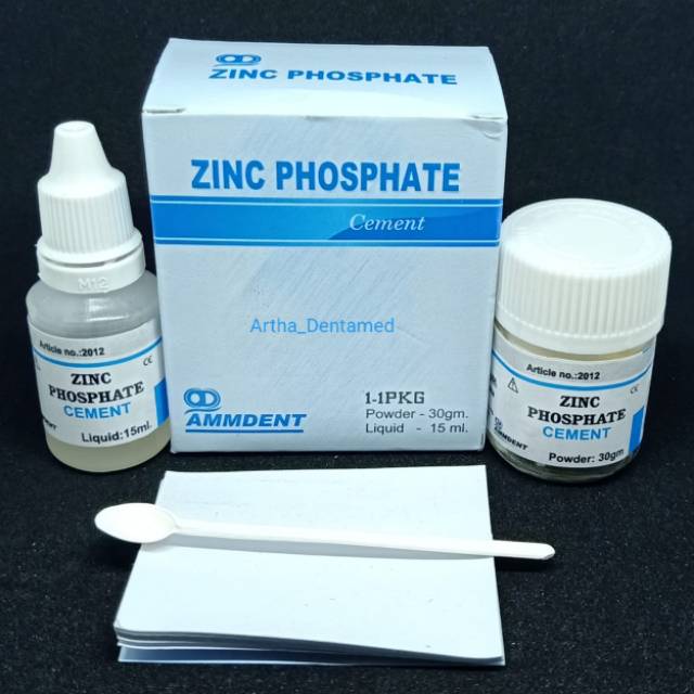 ZINC PHOSPATE CEMENT FOSFAT BASE DENTAL ELITE CEMENT  EXP Mar 2025 - 05