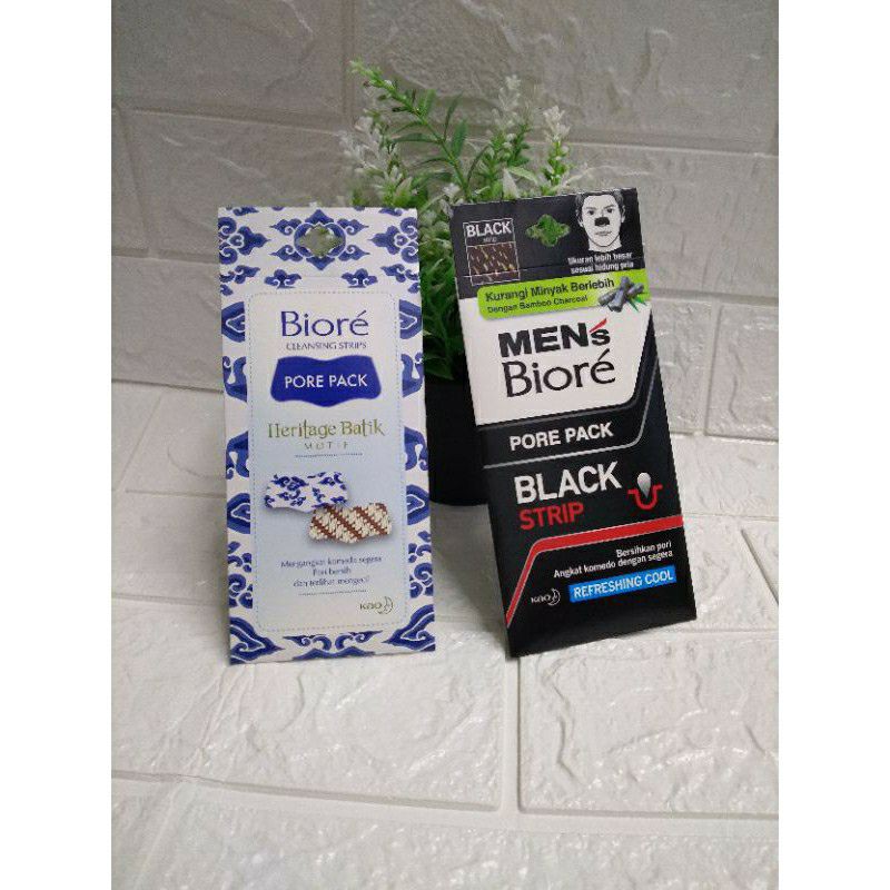 BIORE PORE PACK pengangkat komedo pembersih komedo penghilang komedo