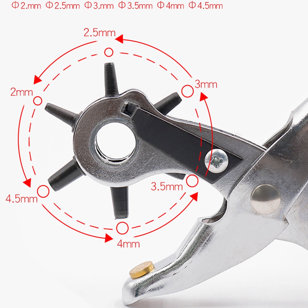 Pembolong Ikat Pinggang Hole Puncher Alat Tang Pelubang Ikat pinggang Gesper Kulit