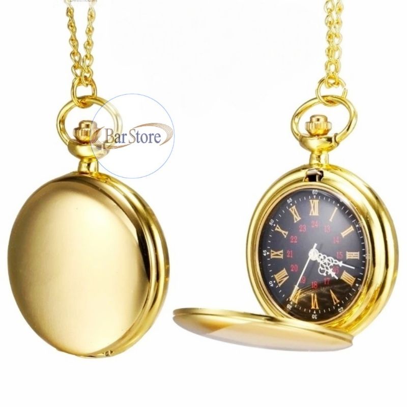 Kado Hadiah Ulang Tahun Unik Souvenir Aksesoris - Jam Tangan Saku Pocket Watch Unik Saku Vintage - Jam Gantung Kalung - Jam Perawat - Jam gandul - Jam Tangan Kuno