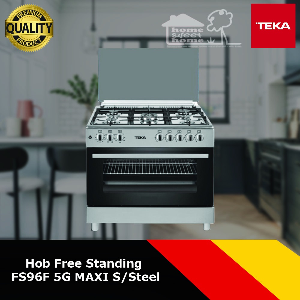 Teka Freestanding Cooker FS96F 5G MAXI Oven SS Stainless