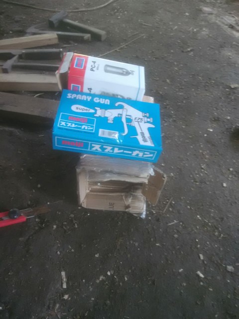 Meiji Spray Gun Spet Cat Tabung Atas F75 400cc