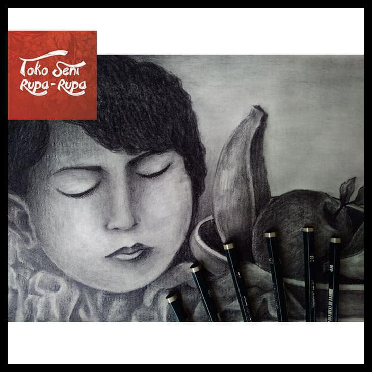 

SPECIAL!! Paket Menggabar Pro, Pensil 8B,7B,6B,5B,4B,3B Pensil Sketsa Wajah, Etc