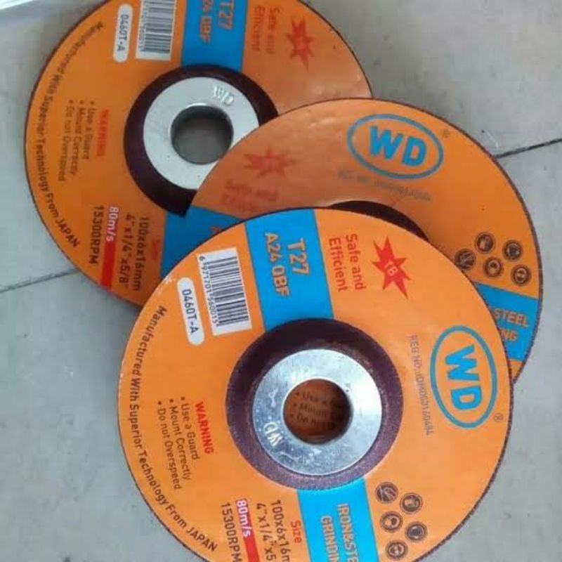 Batu Gerinda Poles WD Gold 4x6 T27 ASLI ORI TERMURAH