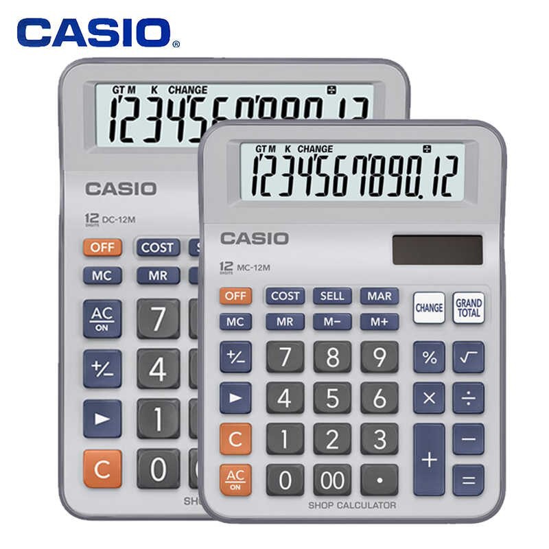 

Kalkulator CASIO MC 12M Original - Kalkulator 12 Digit - 2 Power - Kalkulator Meja Dagang dan Kasir