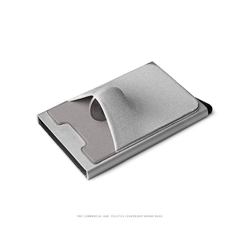 Card Holder Dompet Kartu Automatic Pop-Up Card Box 1838