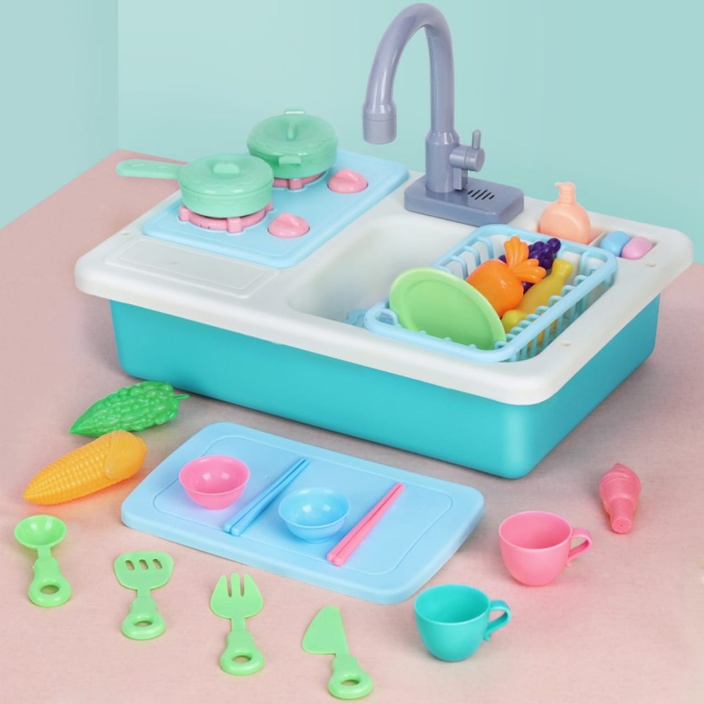 Mainan Anak Tempat Cuci Piring Happy Wastafel Kitchen LM 8