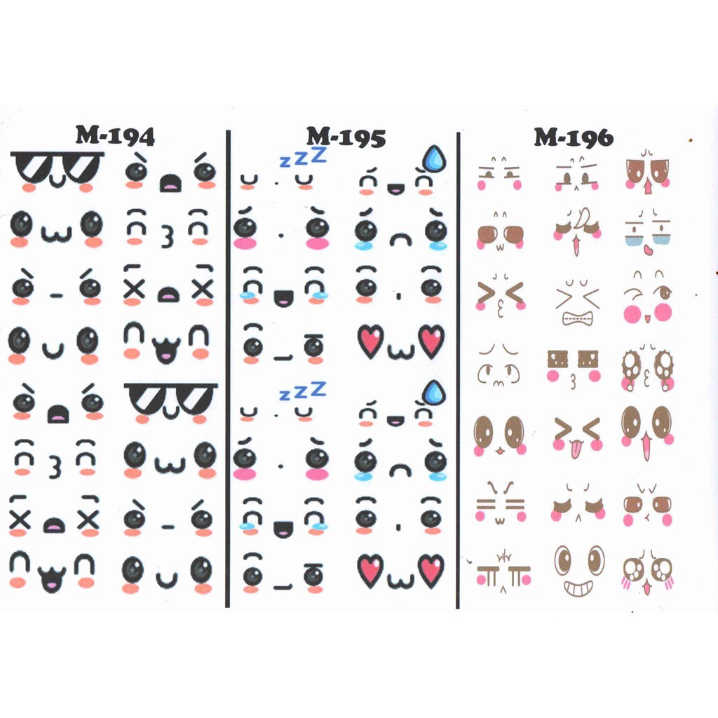 Edible Stamp / Edible Picture / Stiker Makanan Emoji 1