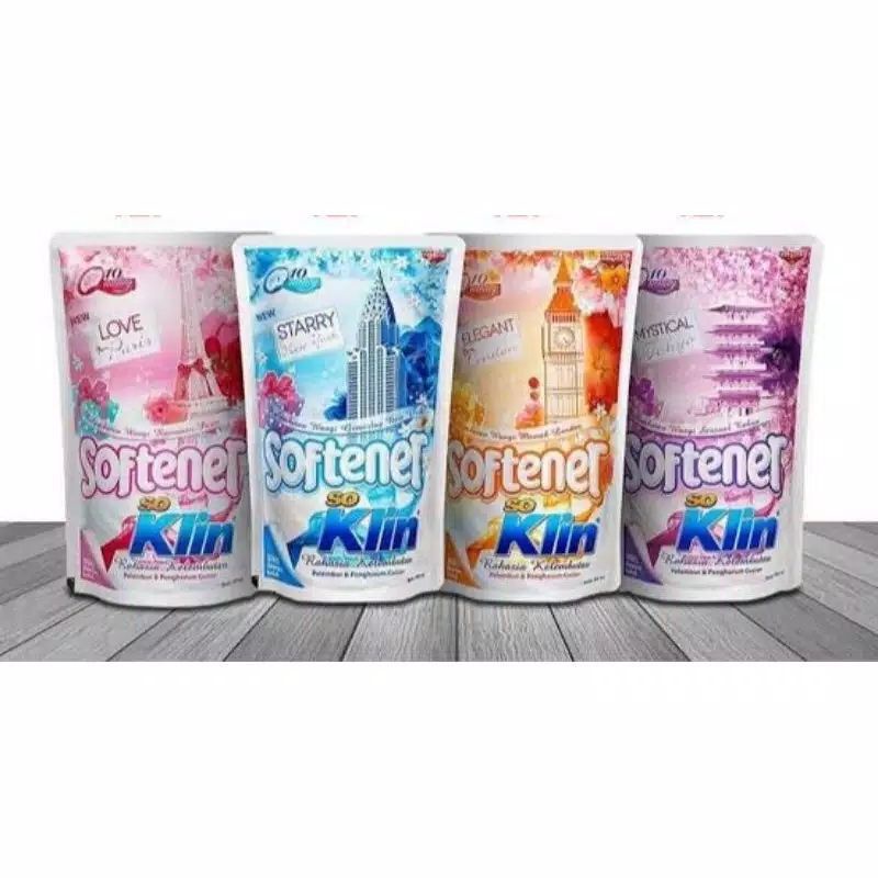 Pewangi softener soklin 900ml , pewangi soklin 800ml