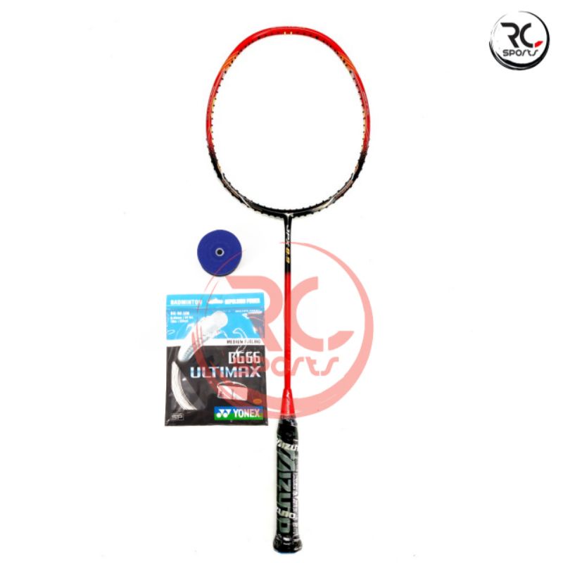 Raket Mizuno JPX 8.9 4U5 30 lbs Original + Senar