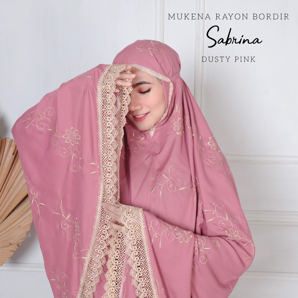 MUKENA BALI TASIK - MUKENA DEWASA RAYON SABRINA