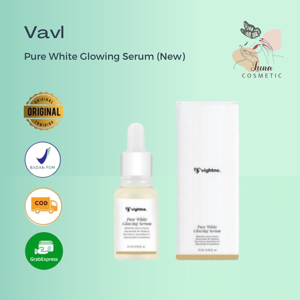 VAVL Pure White Glowing Serum BPOM