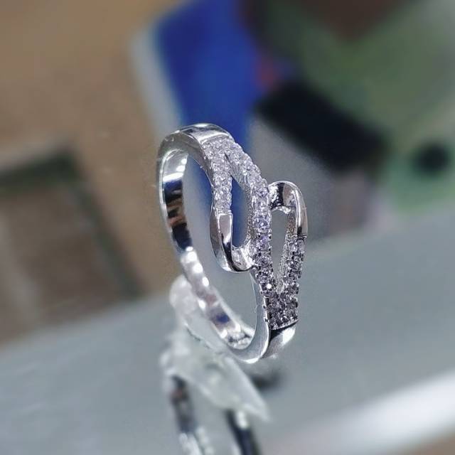 Cincin Fashion Silver 925 asli