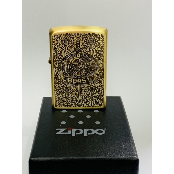 Korek Zippp Motif BEAST Korek Zippo Grafir Zippo Motif Premium