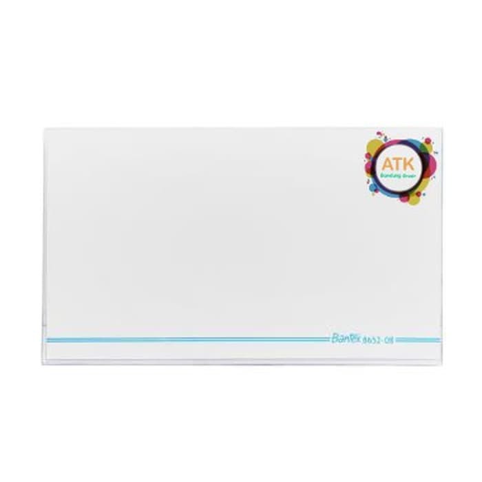 

Bantex Name Card Holder 55 x 90 mm Plastic Material - Ref 8652 08