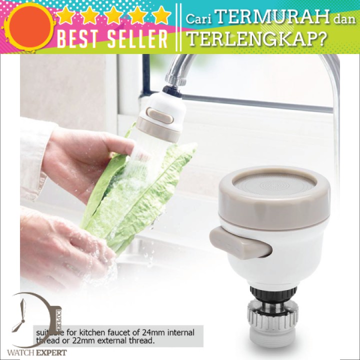 BISA COD Filter Keran Air Dengan 3 Modes Filter Faucet 360 - VGEBY VGB-001