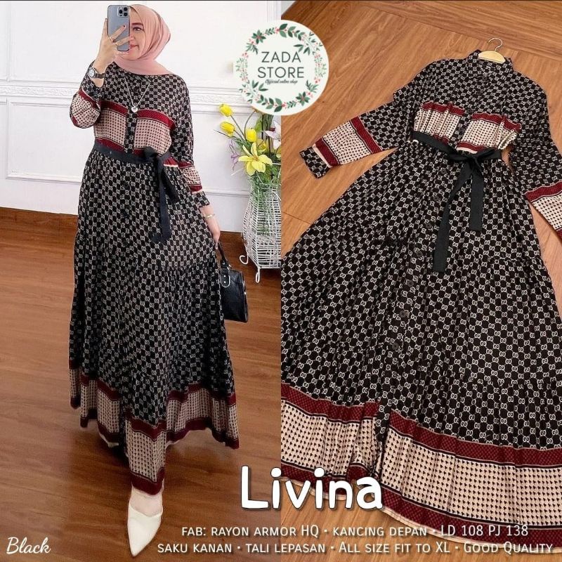 Gamis Wanita - Livina Dress by Zada