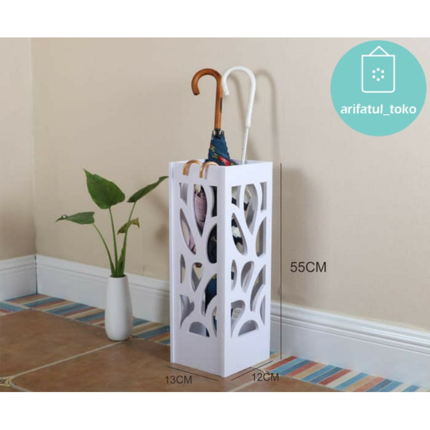 [PROMO] Tempat Payung Rak Payung Vintage Wadah Payung Saat Hujan Umbrella Organizer DIY Bahan WPC