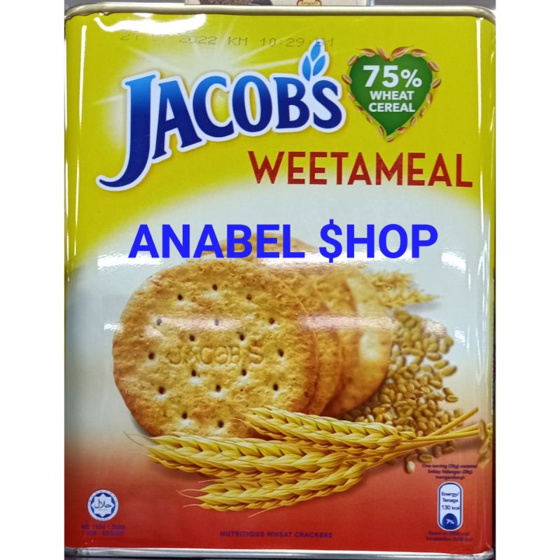 Jual Biskuit Jacob's Weetamel Biscuit Jacobs Biscuits Jacob Gandum