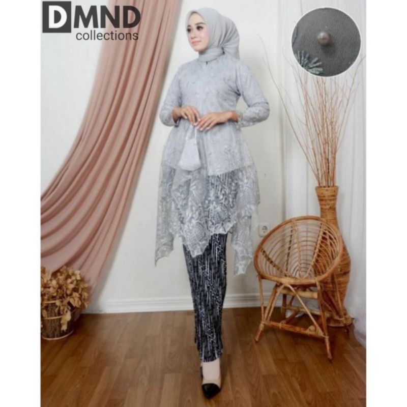 KEBAYA BROKAT MODERN - KEBAYA TUNIK TILLE CANTIK - TUNIK MAURI - TUNIK AZALEA - TUNIK KEKINIAN - DFS