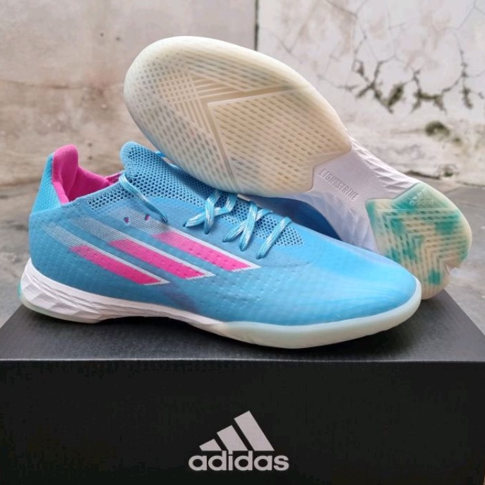 Sepatu Futsal Adidas Speedflow.1 Blue ic-sepatu futsal-futsal