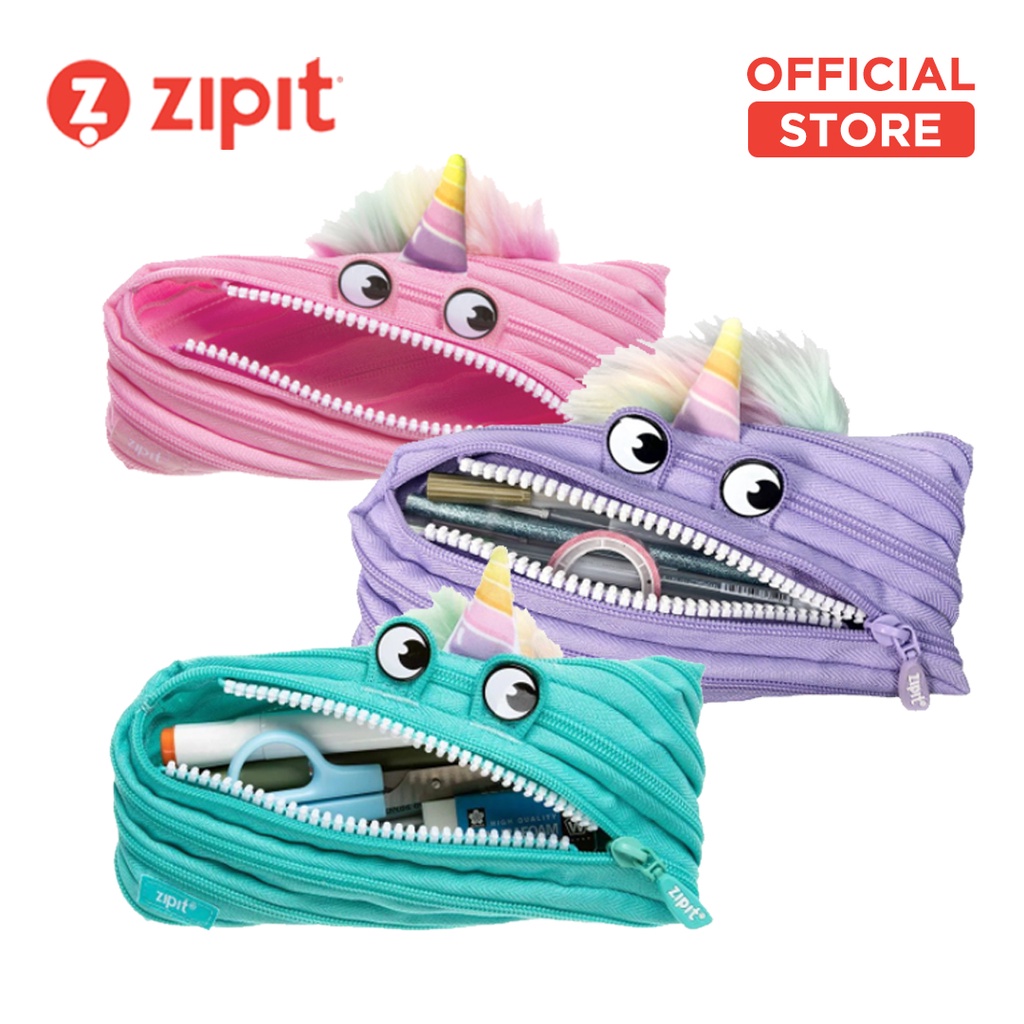 

Tempat Pensil/Pouch Lucu/Tempat Make up Zipit Unicorn Pouch