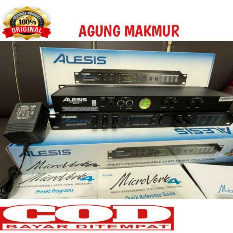 Effect Vocal Alesis Microverb 4 Original