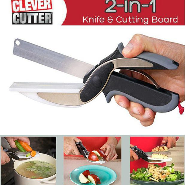 

Sale Alat Pemotong Serbaguna /Gunting Serbaguna 2 In1//Cleaver Cutter/ Knif