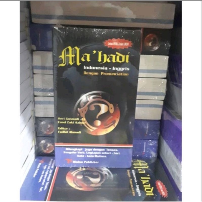 kamus mahadi /  Kamus Mahadi Bahasa Indonesia Arab / Indonesia inggris Original