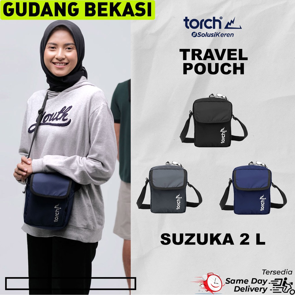 Torch Bekasi Tas Selempang Suzuka 2 Liter - Navy