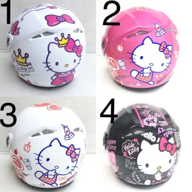 Helm Anak GM Evoteen Hello Kitty