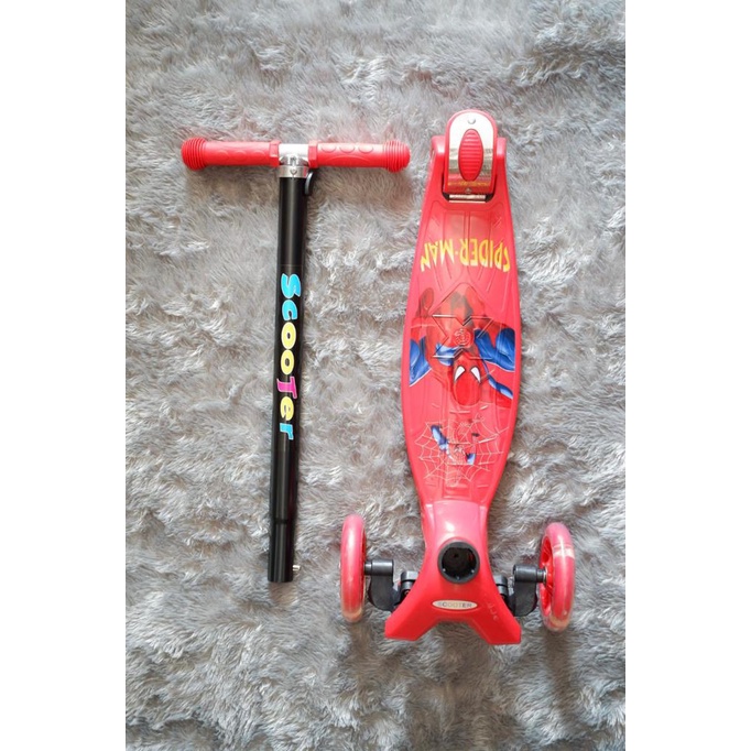 READY! NEW ! skuter anak / otoped anak rda 3 ban karet PU / Kickboard skuter anak import premium murah