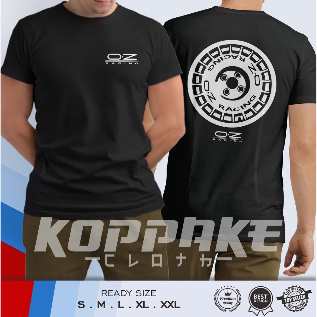 Kaos Velg Mobil OZ Rally Racing Baju Otomotif
