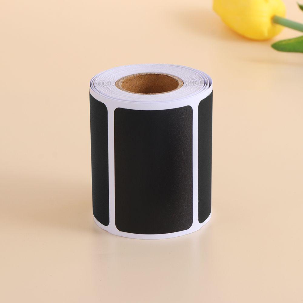 Top 150pcs/roll Label Stiker Papan Tulis Dapur Selai Toples Blackboard Label