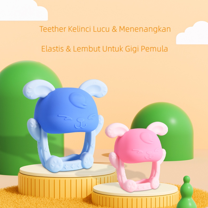 Teether Gelang Gigitan Bayi Bentuk Gelang Teether Tangan Gigitan Gelang Bracelete Teether WJ04