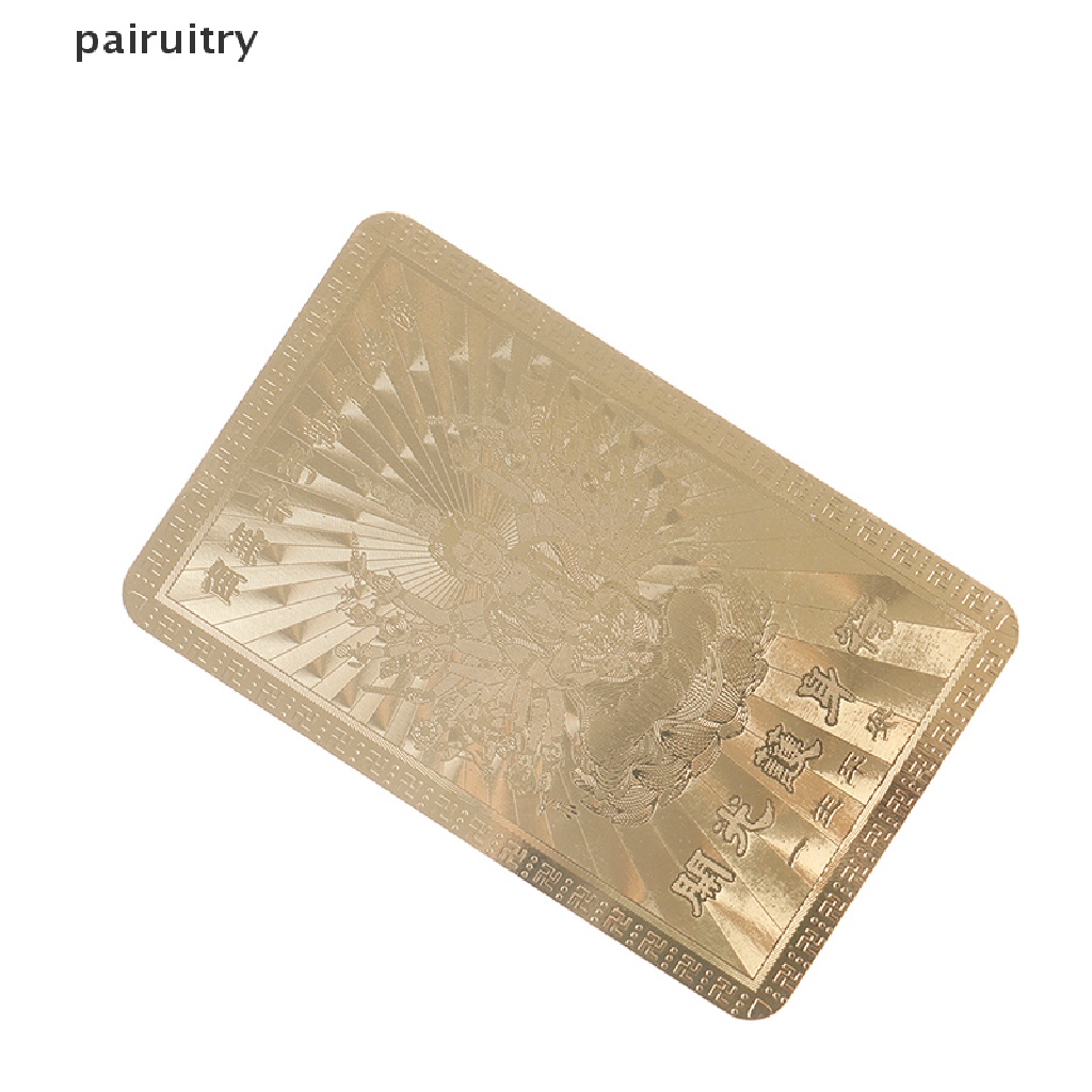 Prt Kartu Amulet Guanyin Feng Shui Untuk Dekorasi Rumah
