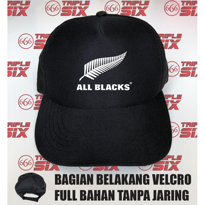 Topi Full Bahan New Zealand all blacks