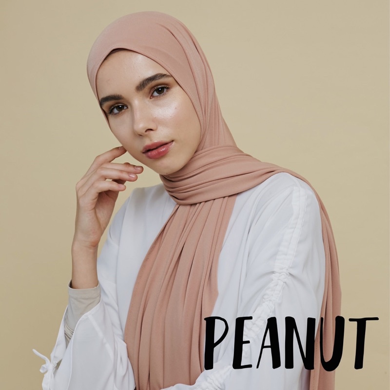 Pashmina Jersey Premium Breathable Anti Bau