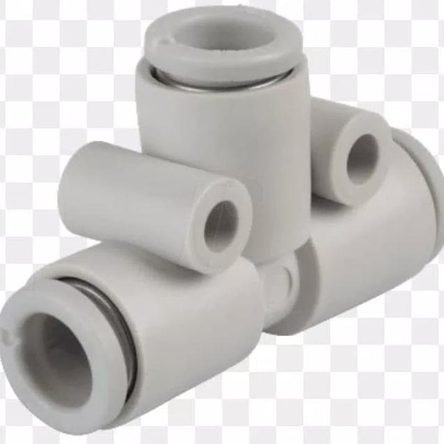 FITTING TEE 8MM 8MM SMC KQ2T08-00 teknikpn34 dijamin