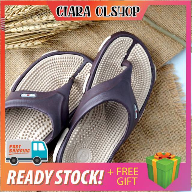 Sandal Jepit Karet PORTO DURI Pria Size 36-44