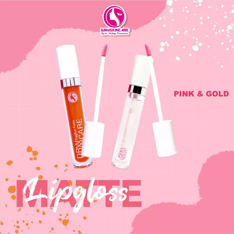 Lipsgloss matte ANTI LUNTUR AWET 24 Jam By Drw skincare