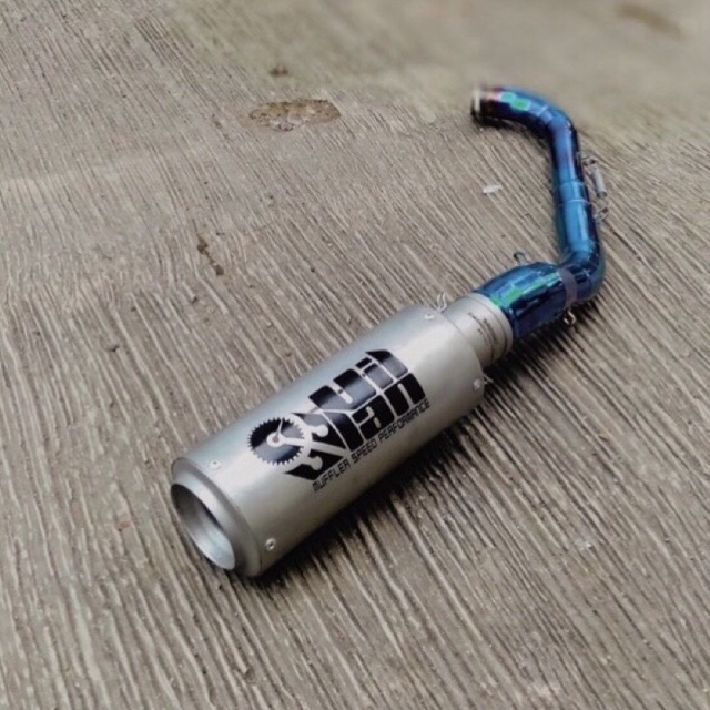 ( ORIGINAL ) KNALPOT VILLAN Z1 HEADER BLUE cbr150r r15 gsx155 mt15 xsr155 vixion