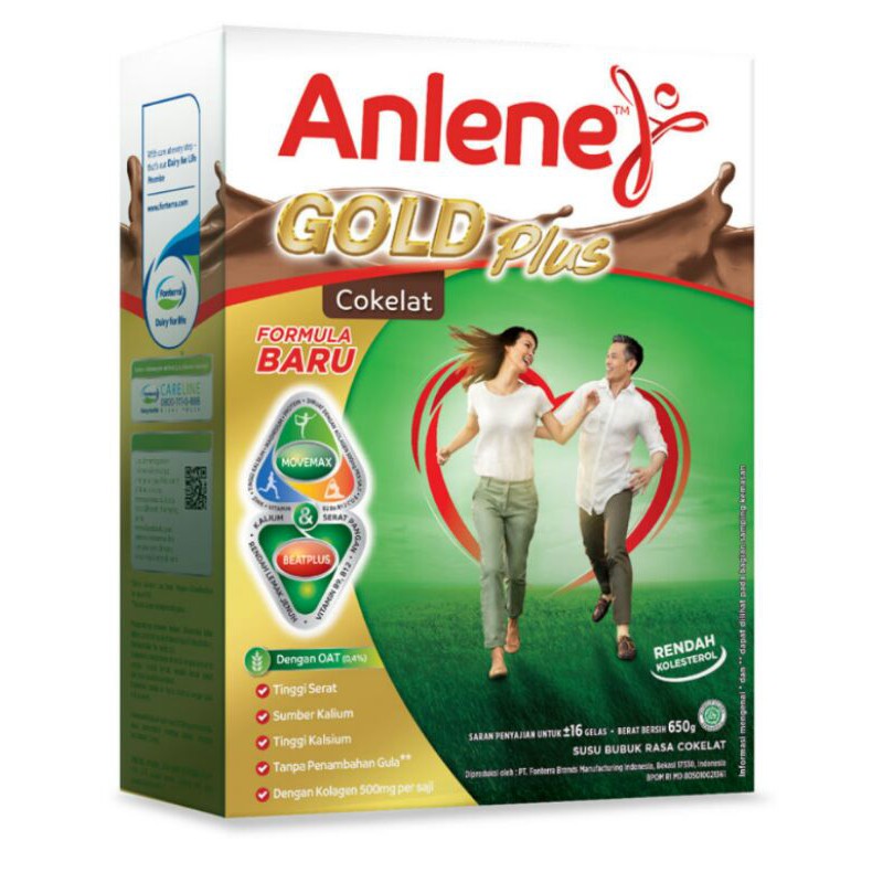 

Anlene gold coklat 620 g