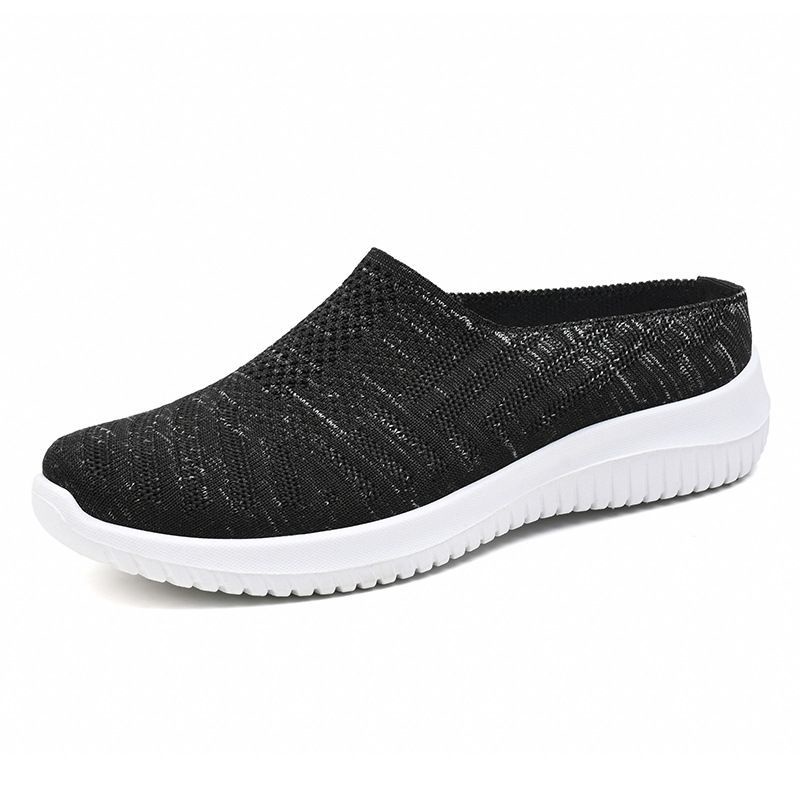 Sepatu Selop  Flyknit Shoes Women import / Sepatu Slip On Wanita  #883 Sepatu Import