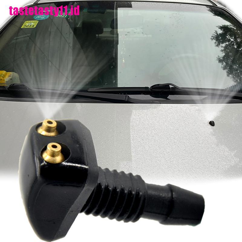 2 Pcs Nozzle Sprayer Air Wiper Kaca Depan Mobil Universal