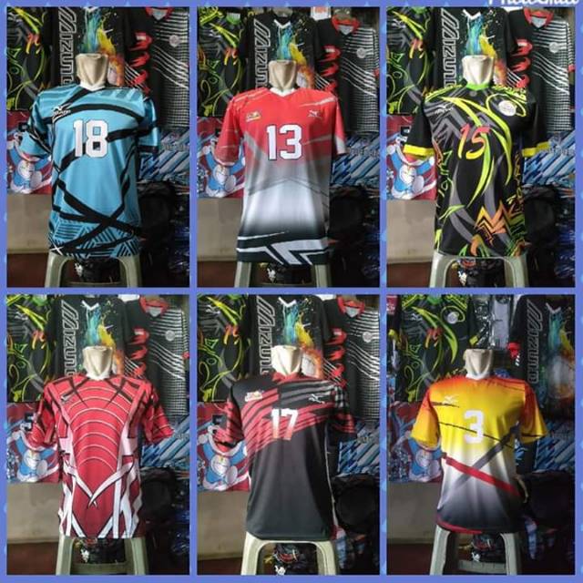 Kaos volly full printing