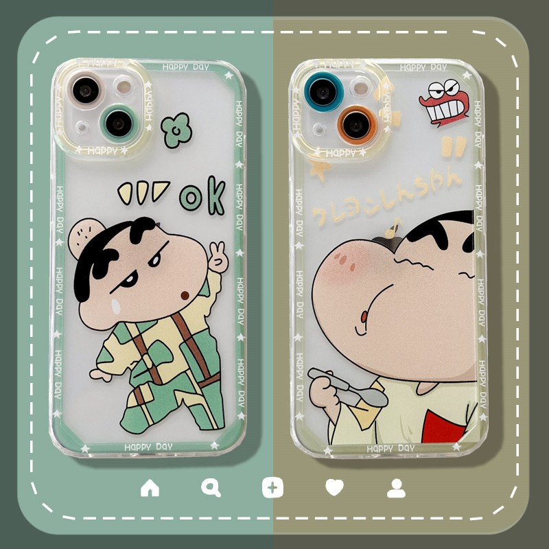 Angel Eyes Lucu Soft Back Case Cover Redmi 8 8A 9 9A 9C 9T 10 Prime Redmi Note 8 9 10 Pro Huawei Nova 7 9 P30 P40 P50 Mate 30 40 Pro Crayon Shin-chan Lucu Ftd Silikon